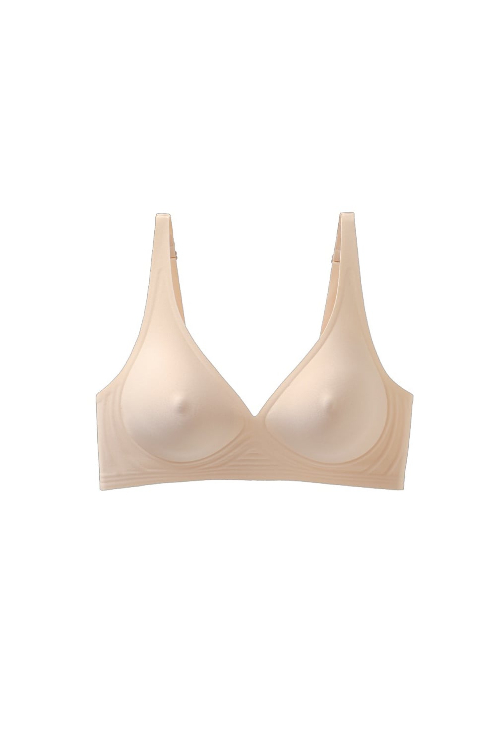Soutien-gorge push-up invisible effet no bra Beige