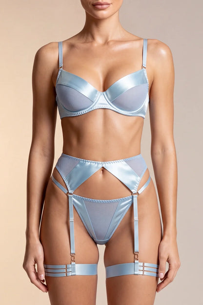 Ensemble Powder bleu