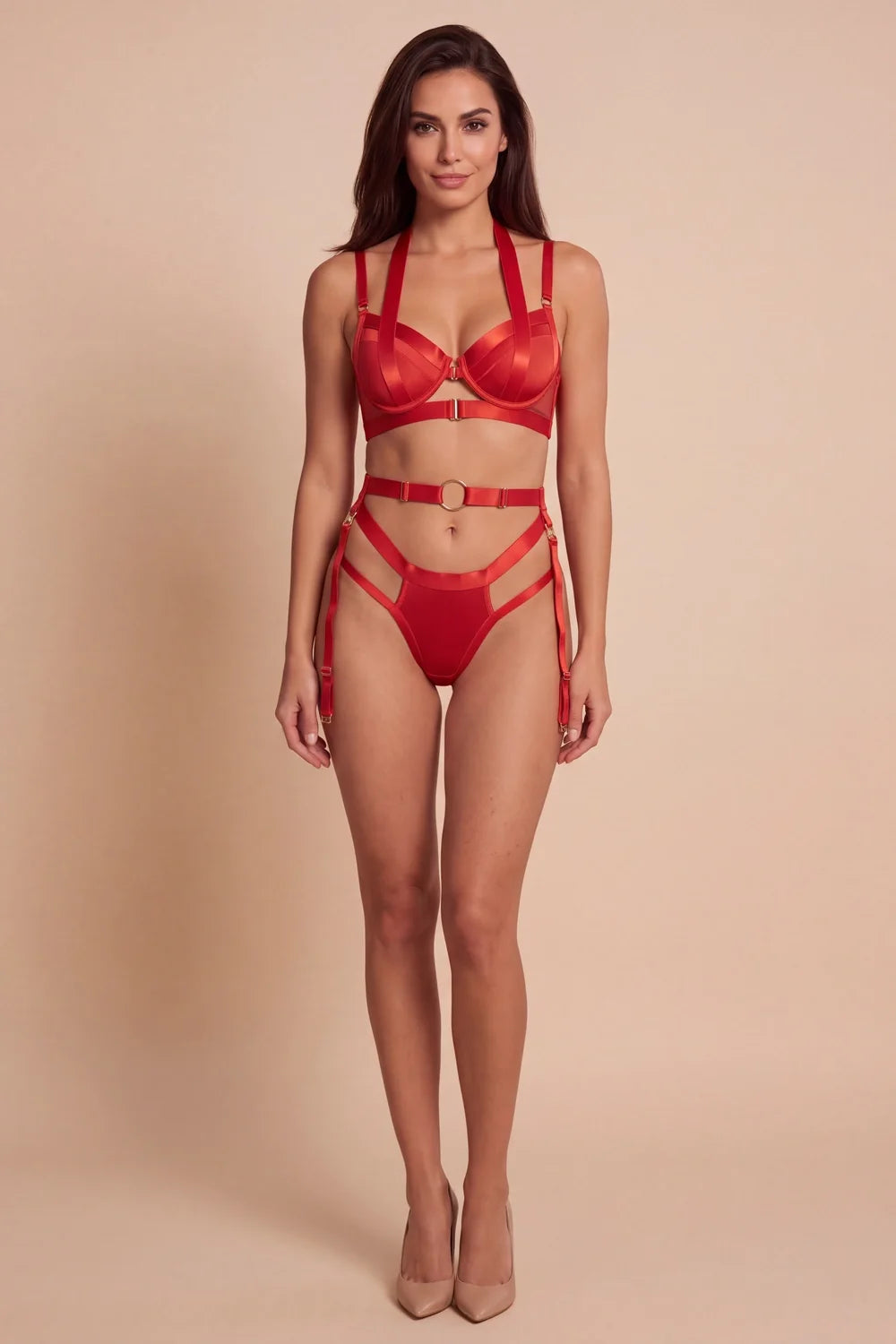 Ensemble Solène Rouge